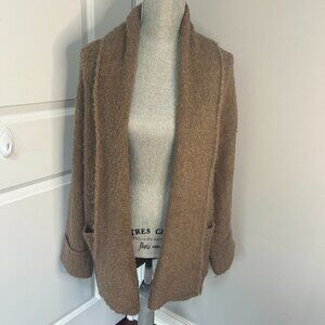 Abercrombie and Fitch Brown Open Front Cardigan Size S/M EUC